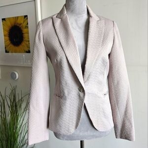 CYNTHIA ROWLEY Snake Pattern Blazer